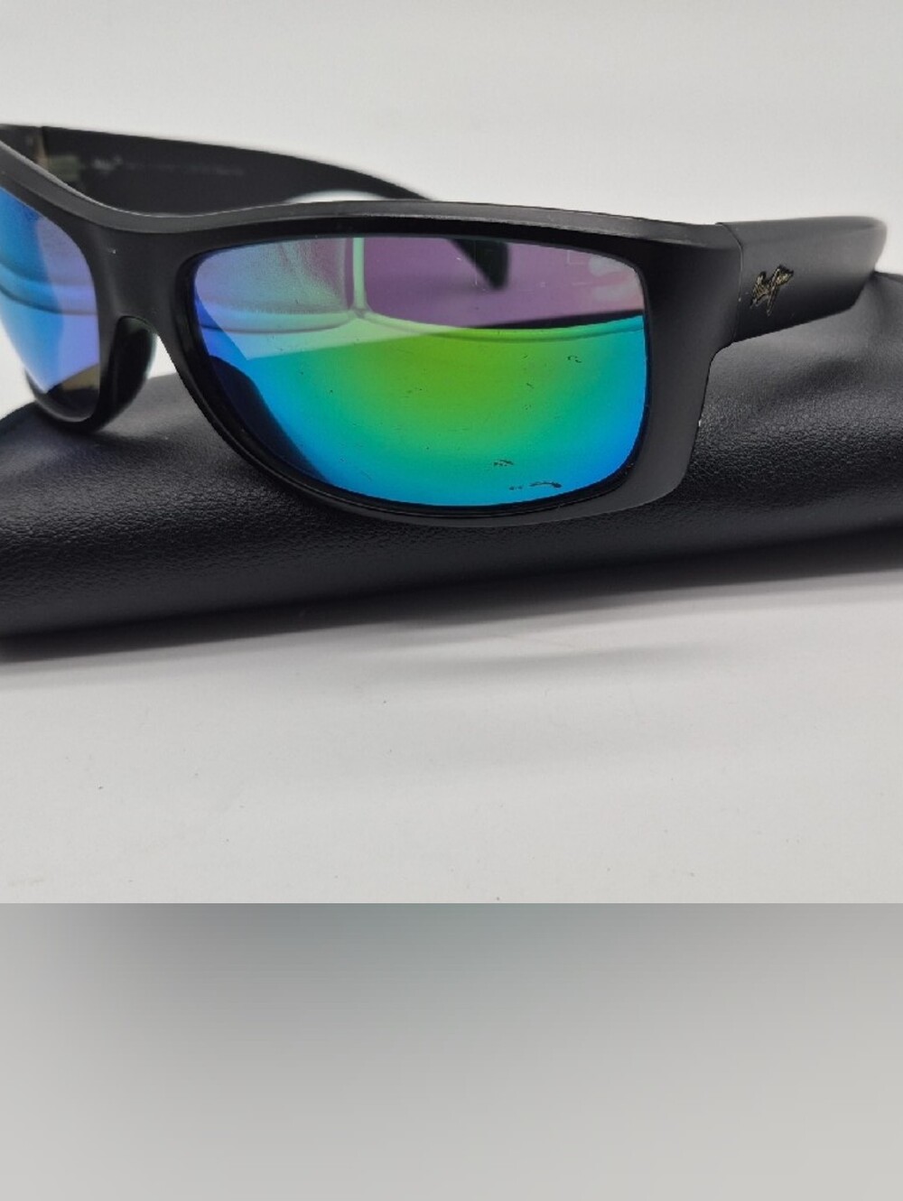 MAUI JIM "Equator" 848 Sunglasses Black/Green/Blue - Picture 6 of 6